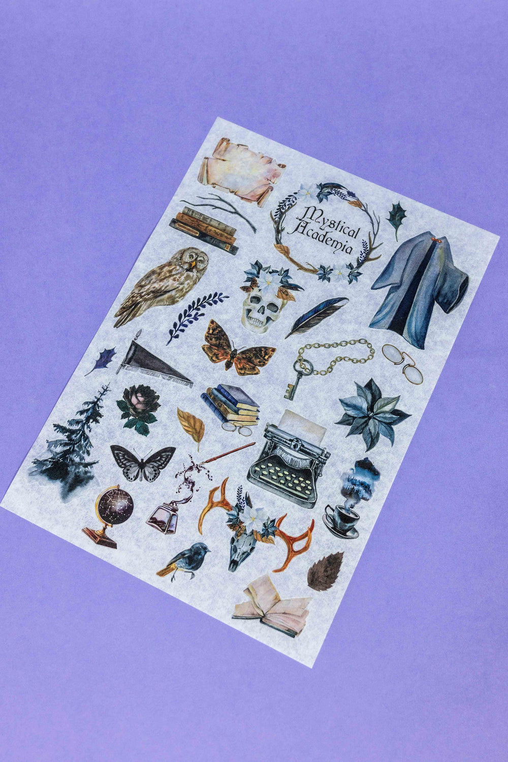 Mystical Academia Sticker Sheet
