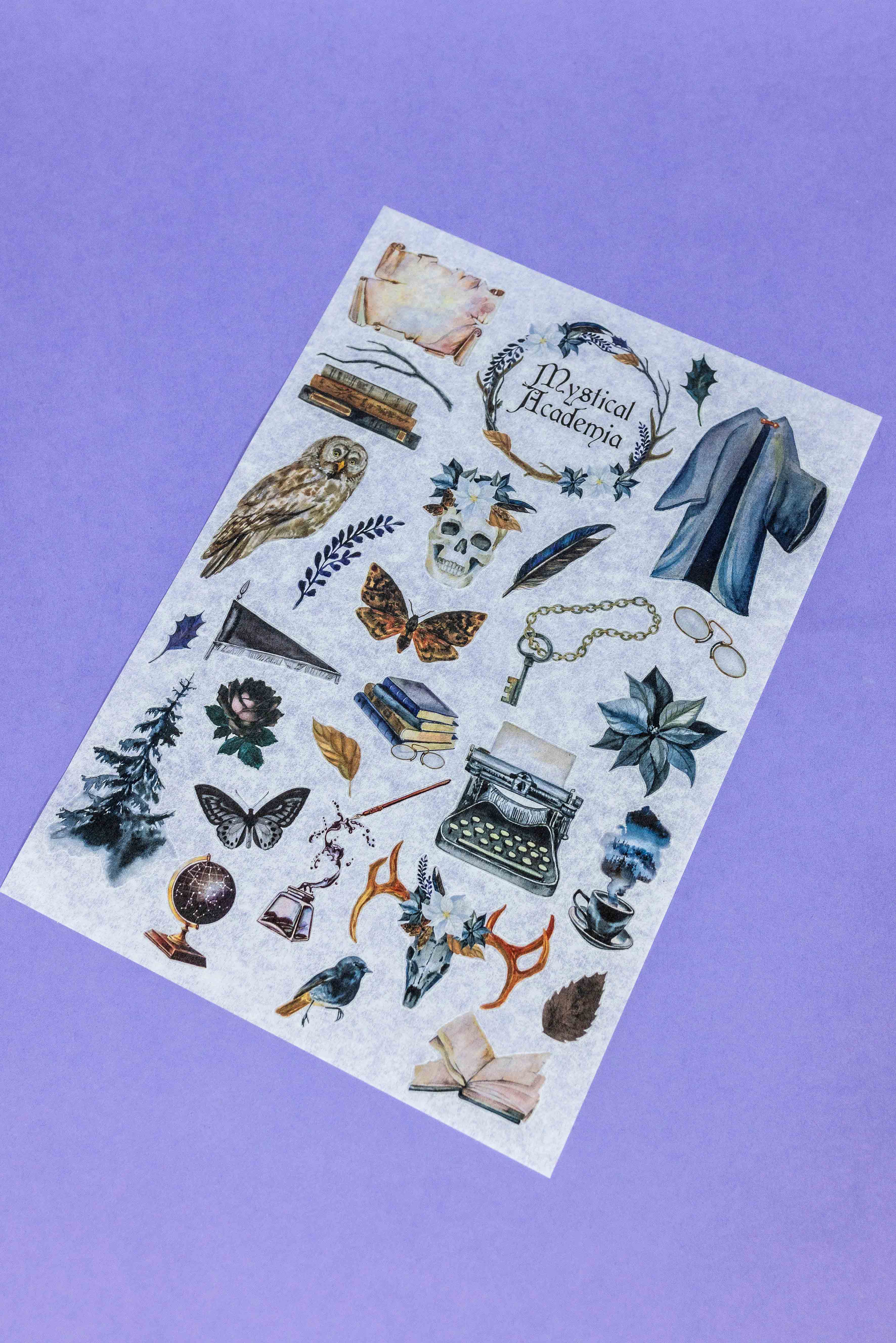 Mystical Academia Sticker Sheet