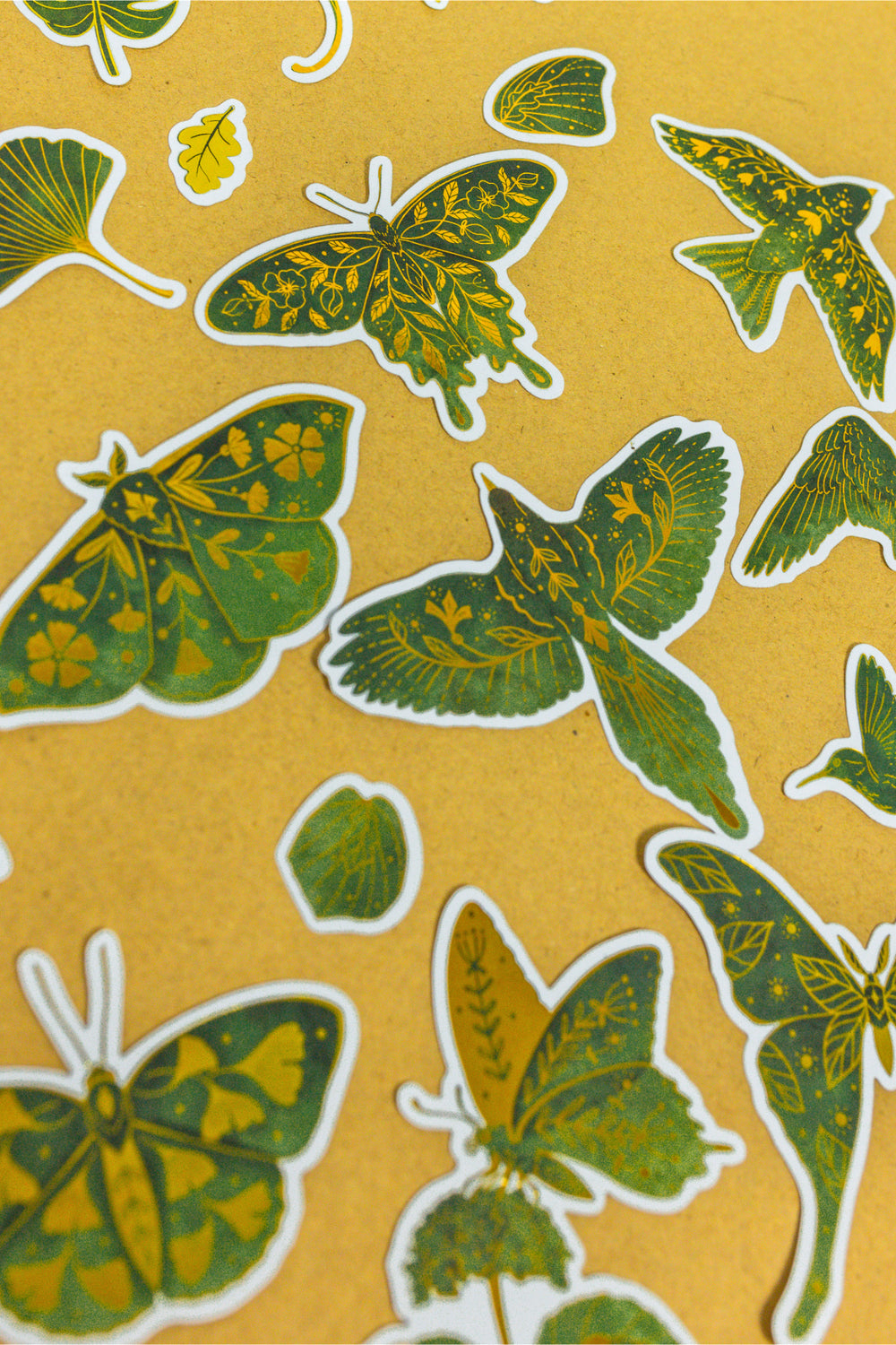 Magical Nature Silhouettes Sticker Pack