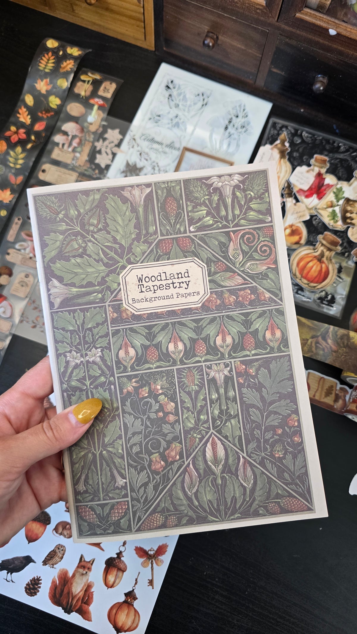 Woodland Tapestry Paper Booklet