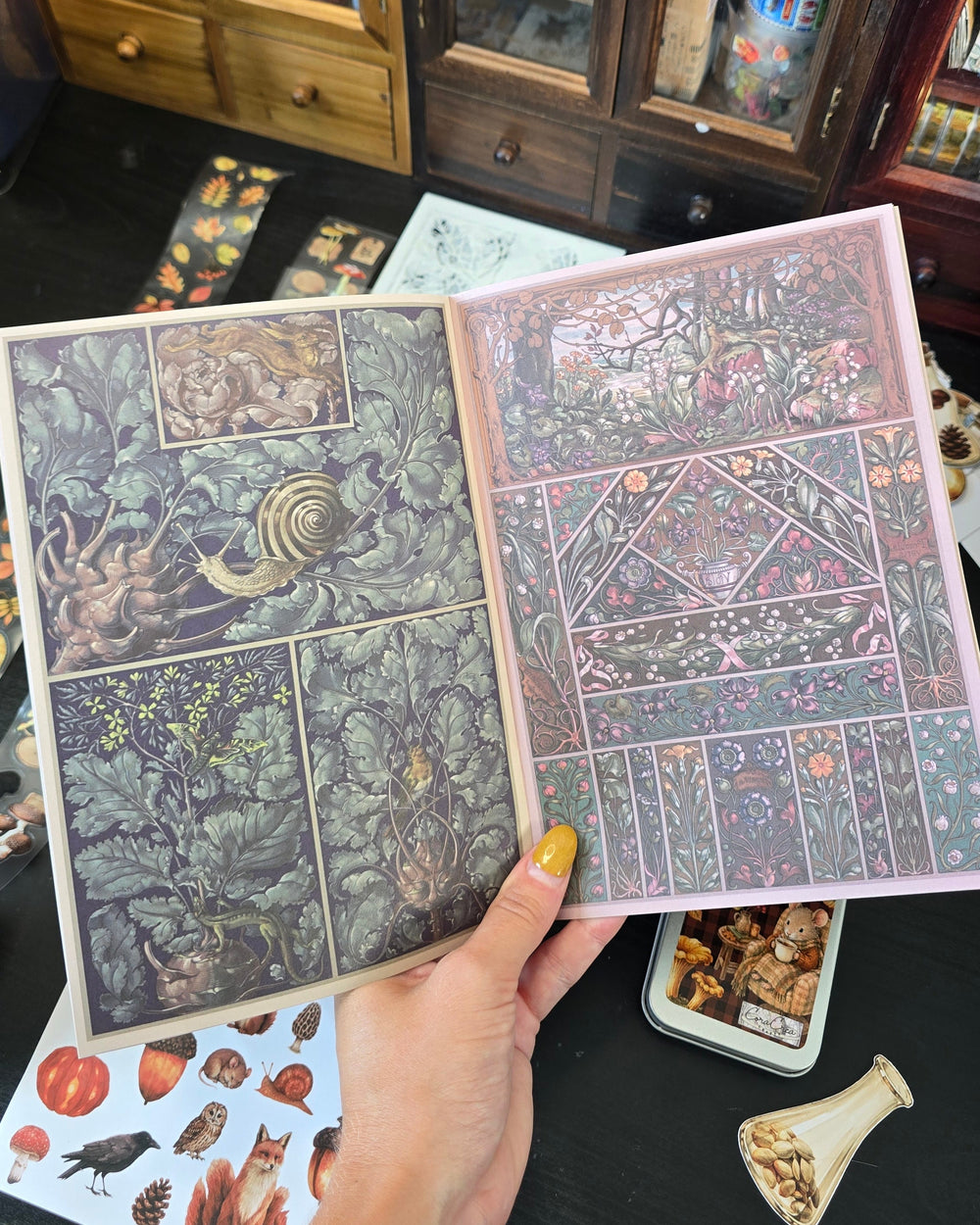 Woodland Tapestry Paper Booklet