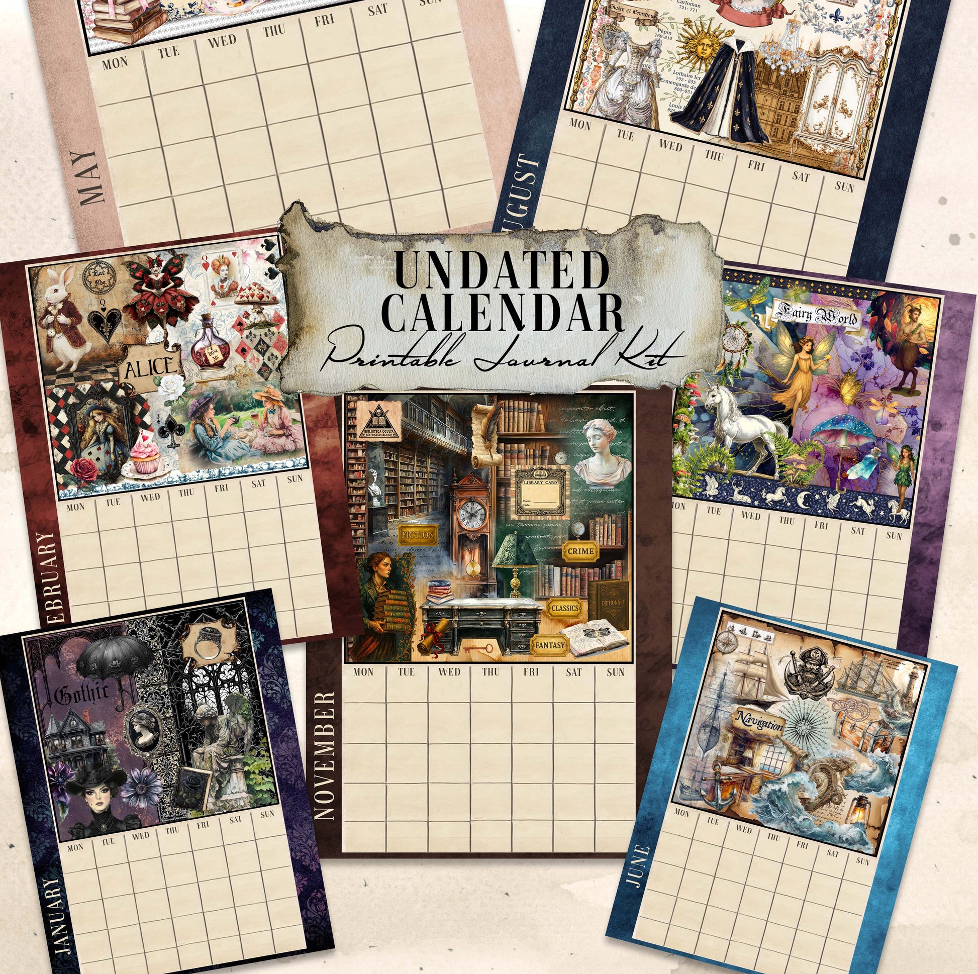 Undated VCB Digital Calendar