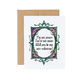 Goth Anti-Valentine's Day Poem Card 