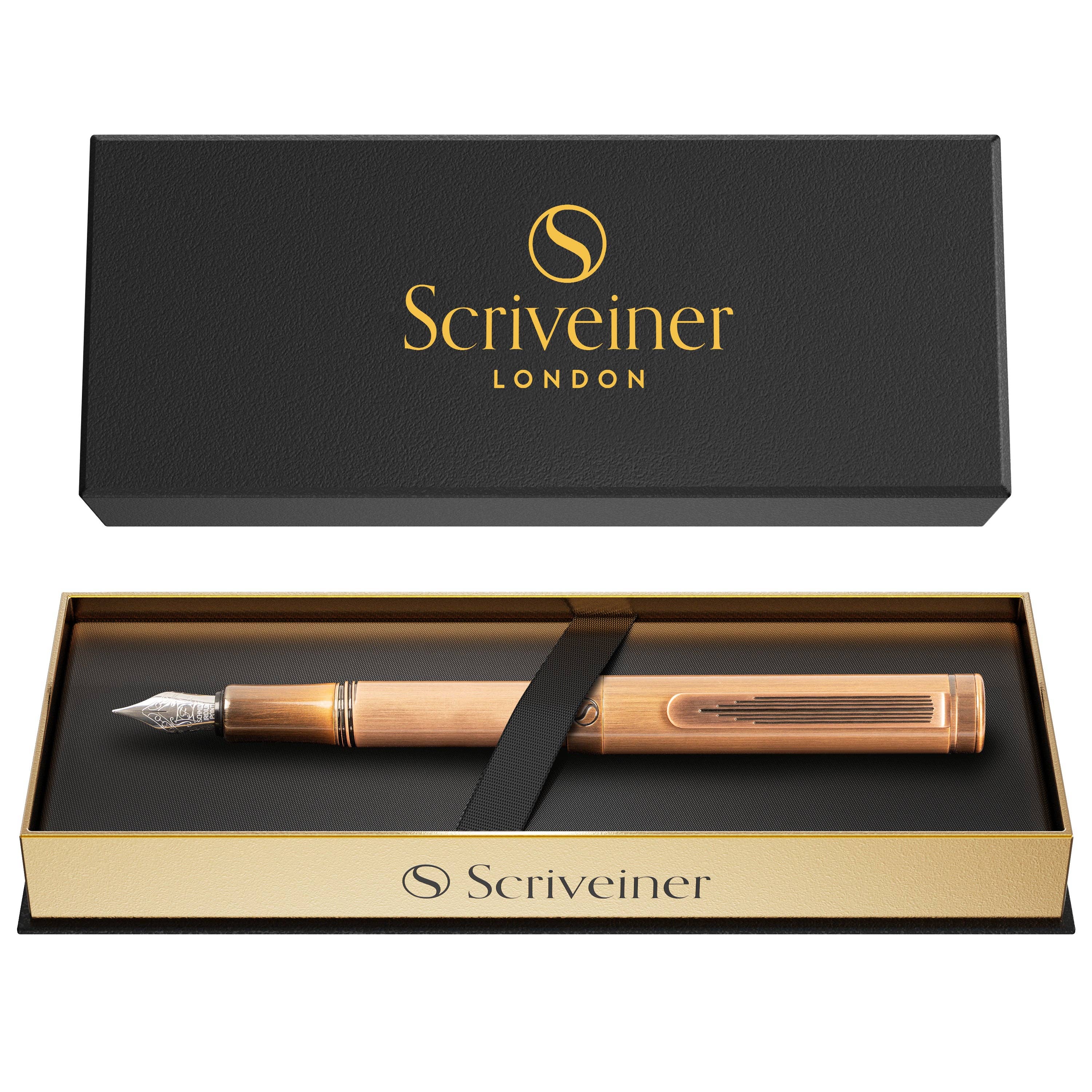 Luxury EDC Copper Fountain Pen - Medium Nib