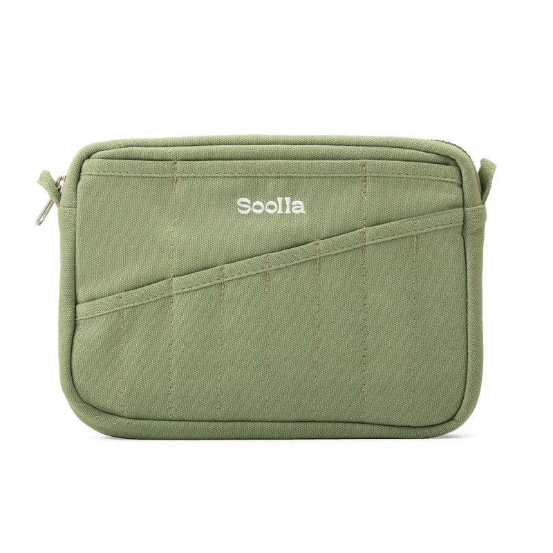 Soolla® Studio Pouch, Ganja Green (Stationery Pouch)