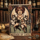 The Mother of Cats Vintage Journal Celestial Gothic Grimoire