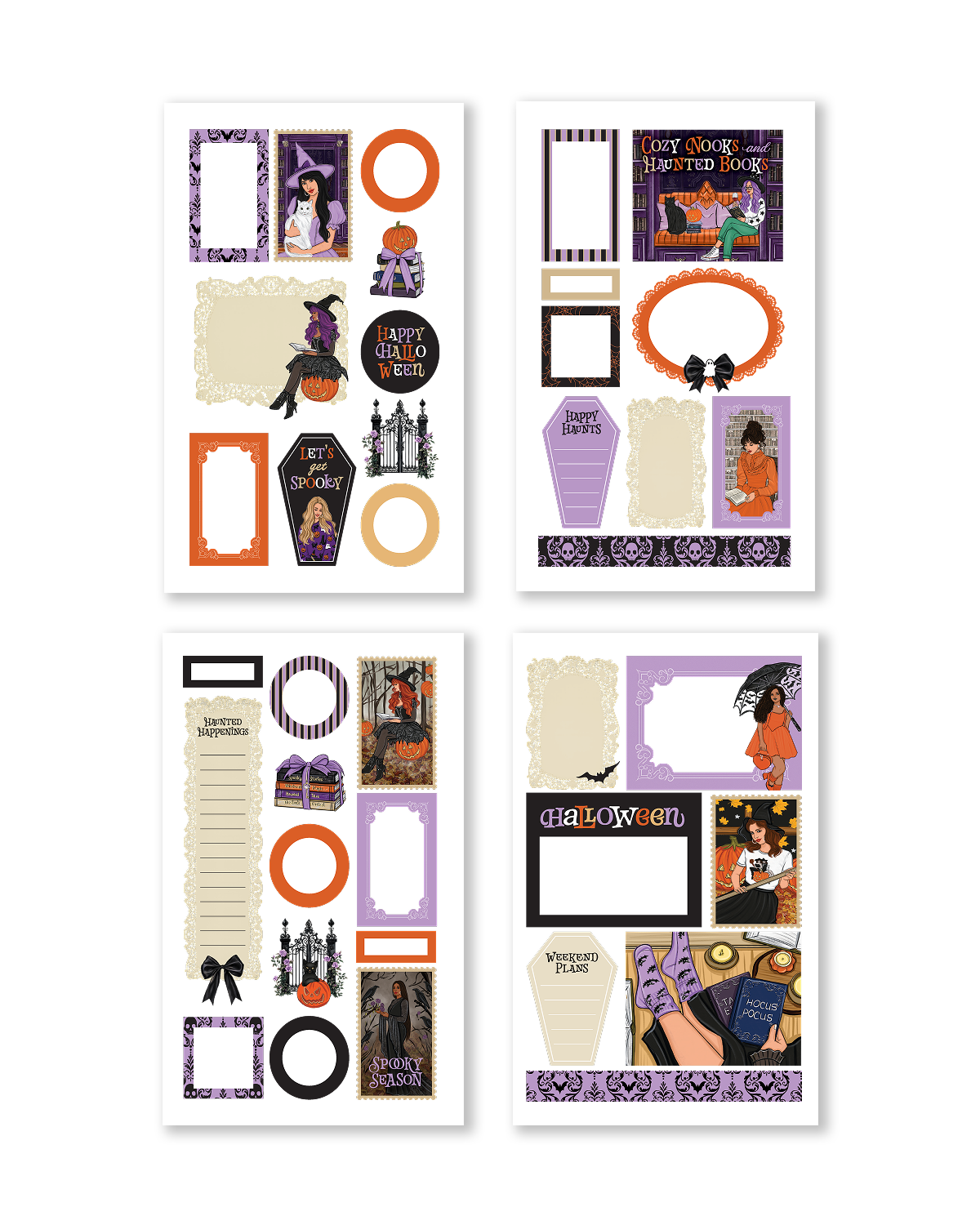 Happy Haunts Sticker Book