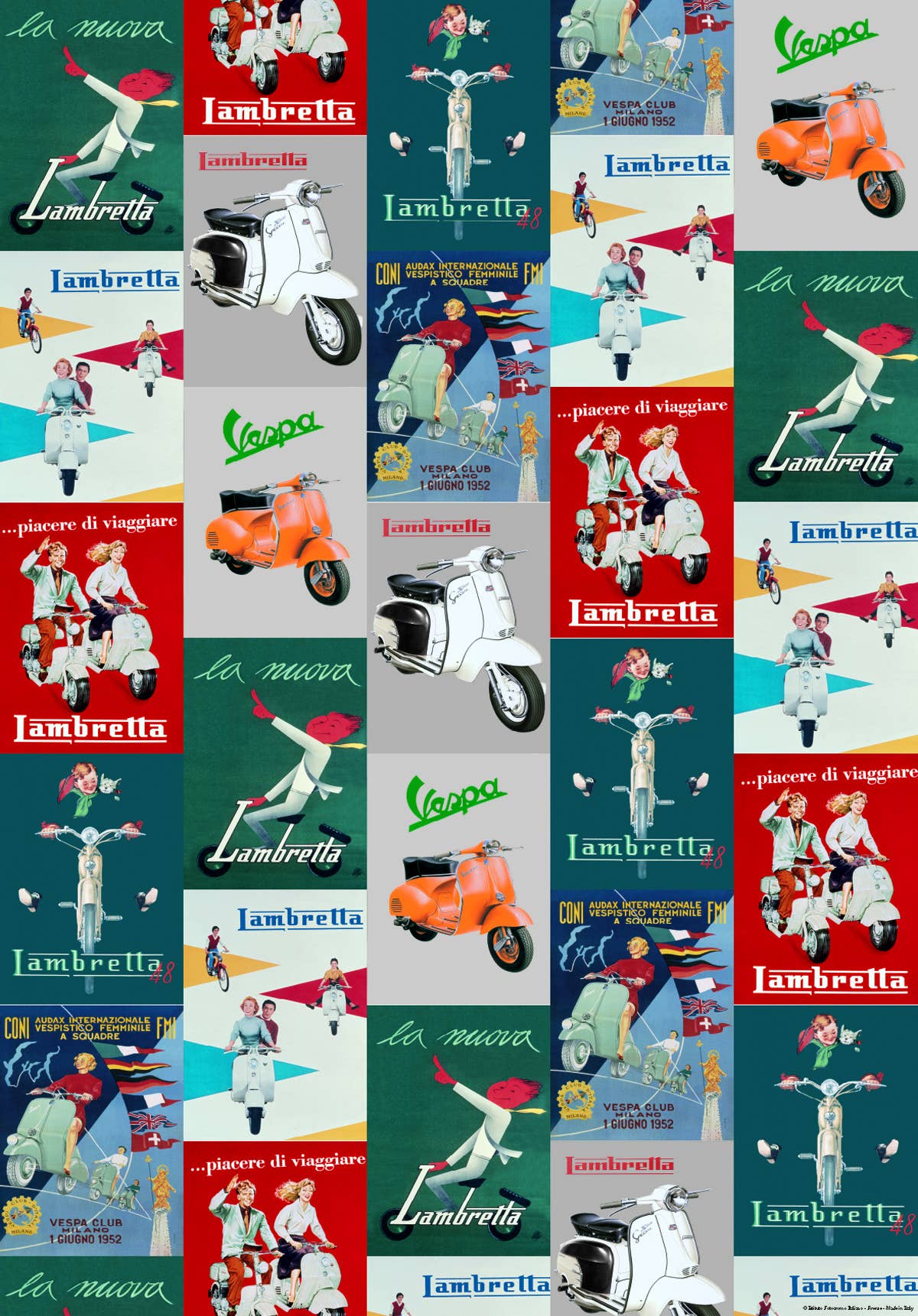 Vintage Art Posters, Instituto Fotochromo Italiano, Classic