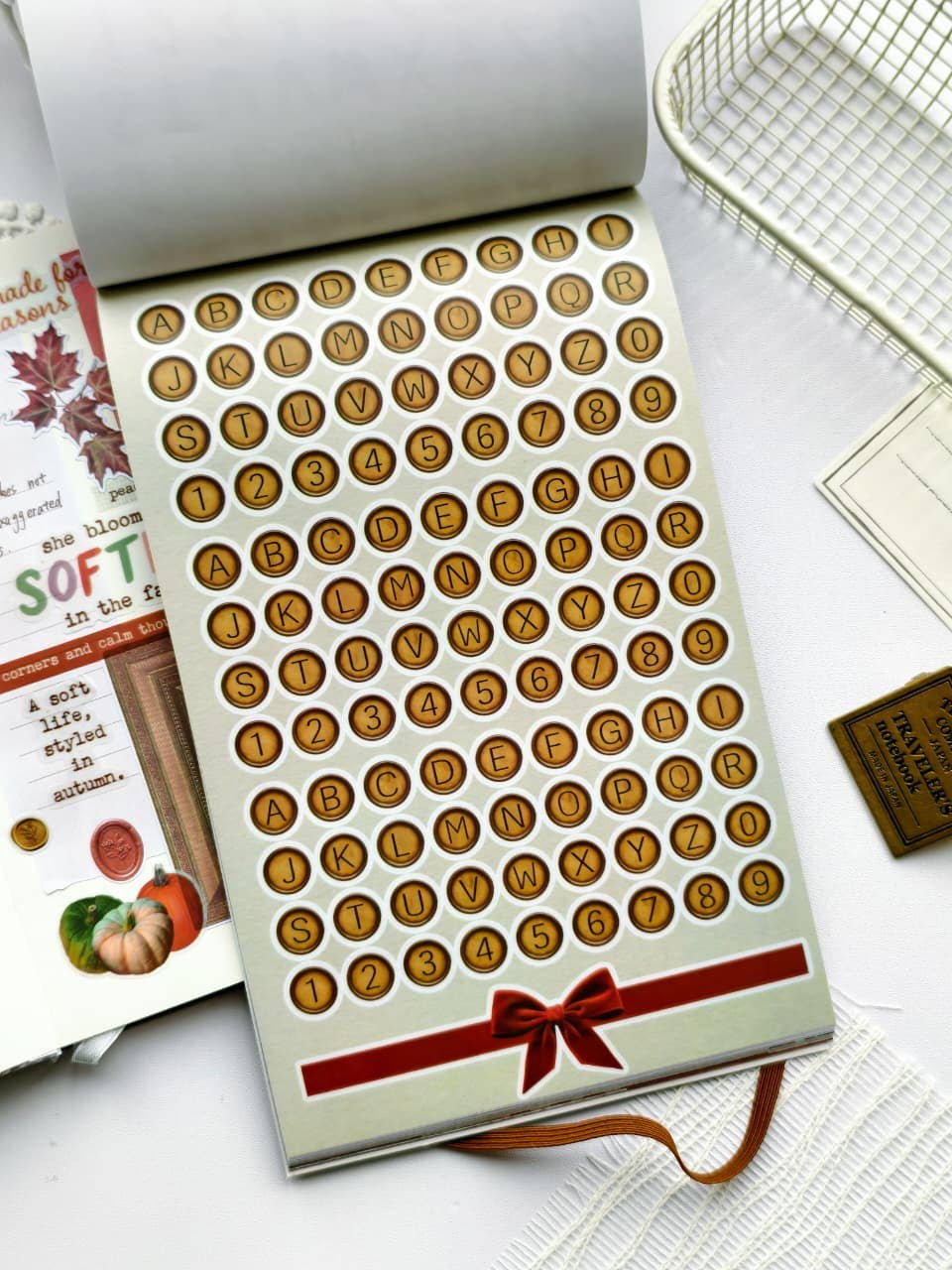 Dear Autumn Sticker Book