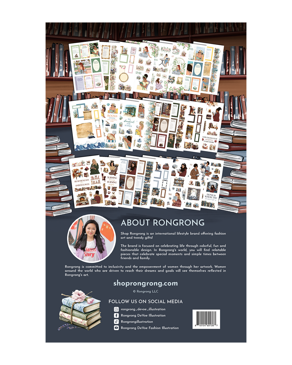 Literary Seasons Sticker Book