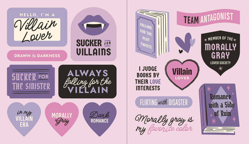 A Romance Reader's Sticker Book
