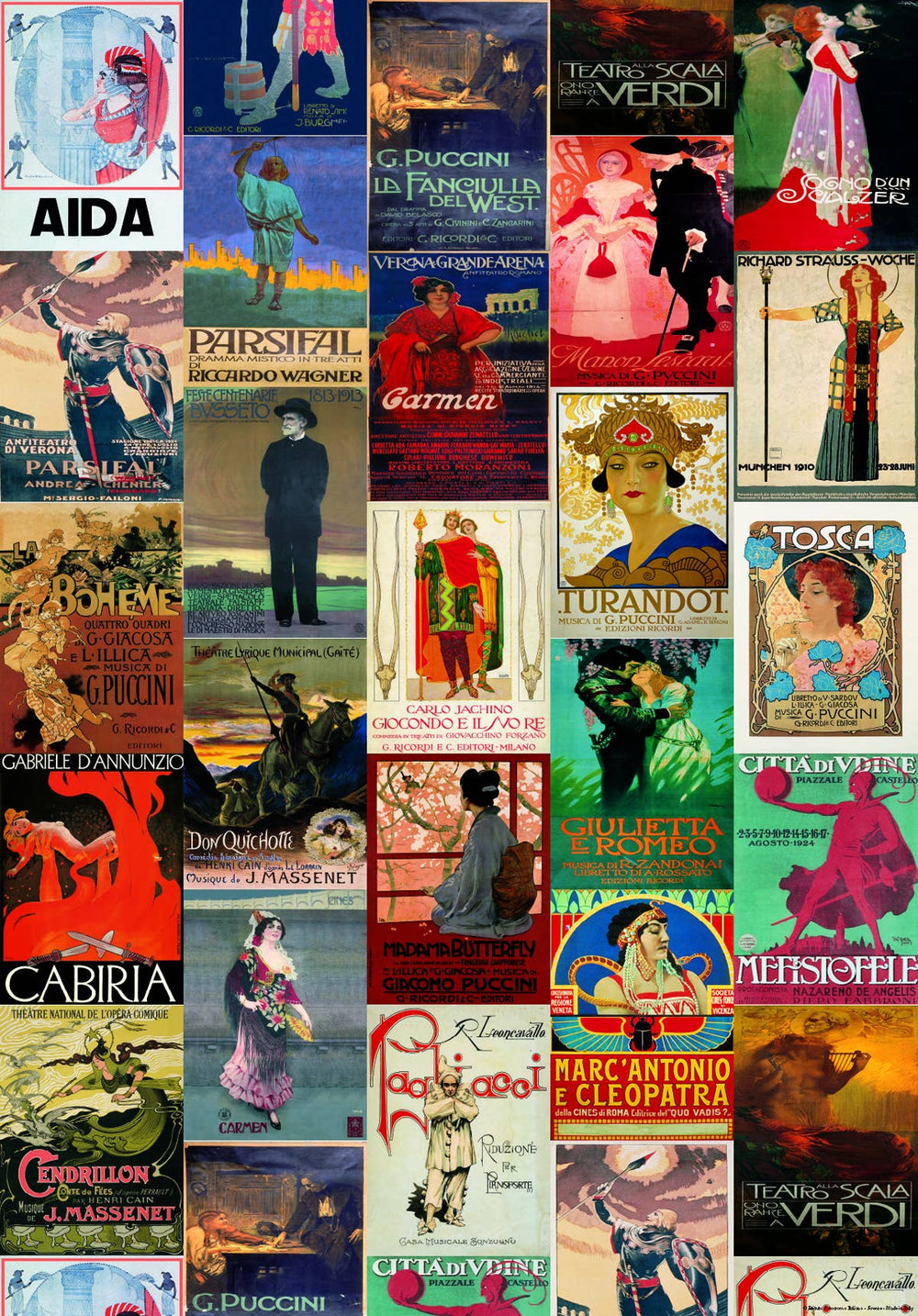 Vintage Art Posters, Instituto Fotochromo Italiano, Classic