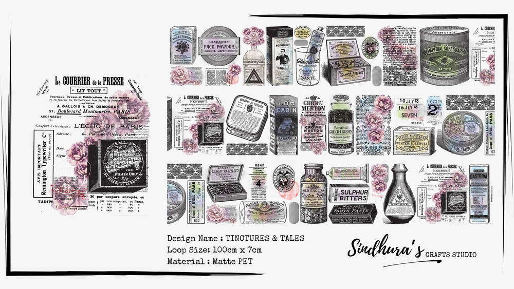 Tinctures & Tales Tape Loop
