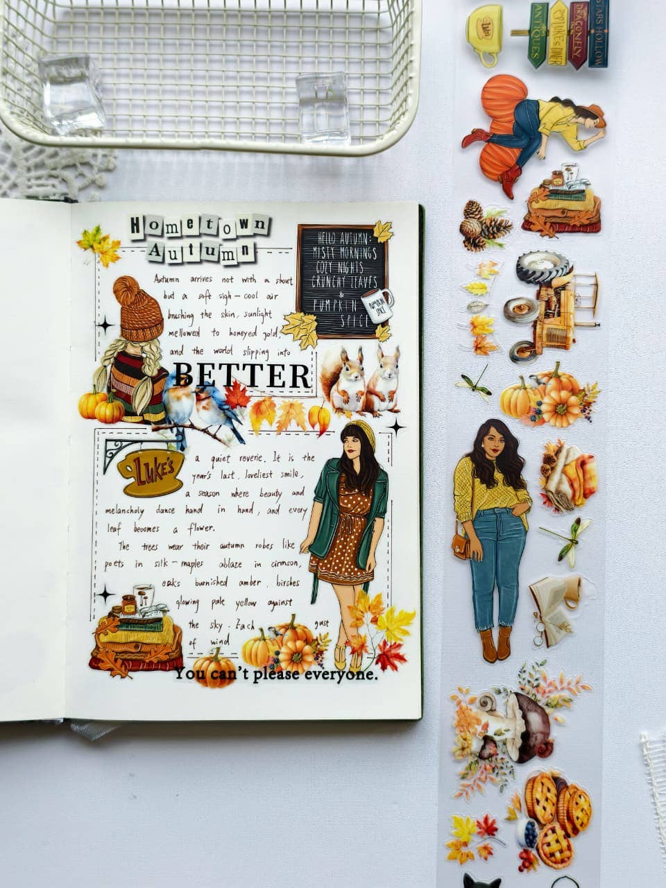 Autumn Charm Pre-cut PET Tape [3.O]
