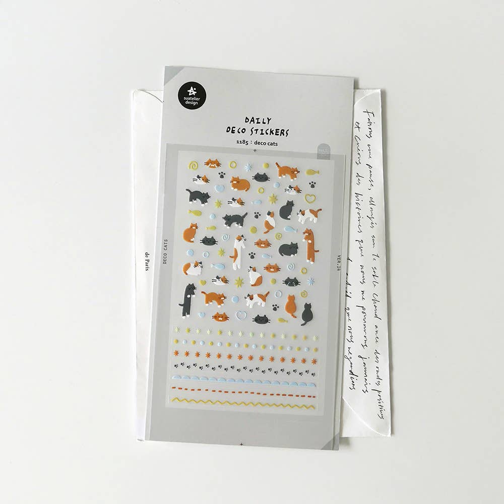 Suatelier Deco cats Stickers