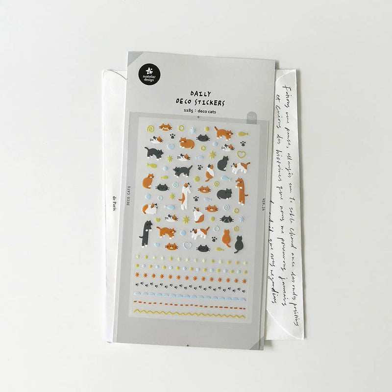 Suatelier Deco cats Stickers
