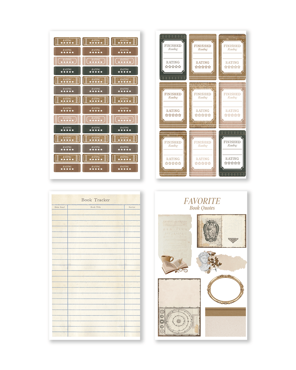 Bookworm Vol. 3 Sticker Book