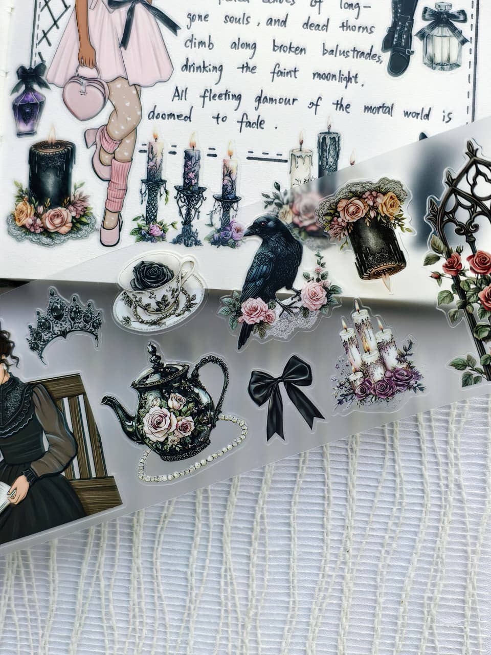 Gothic Coquette Pre-cut PET Tape [3.O]