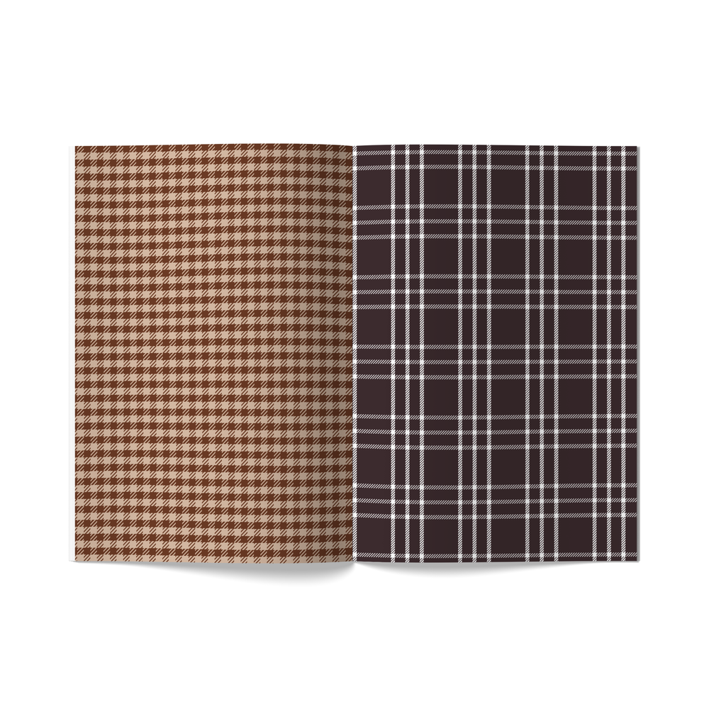 The Autumn Plaids • Scrapbooking Paper Booklet