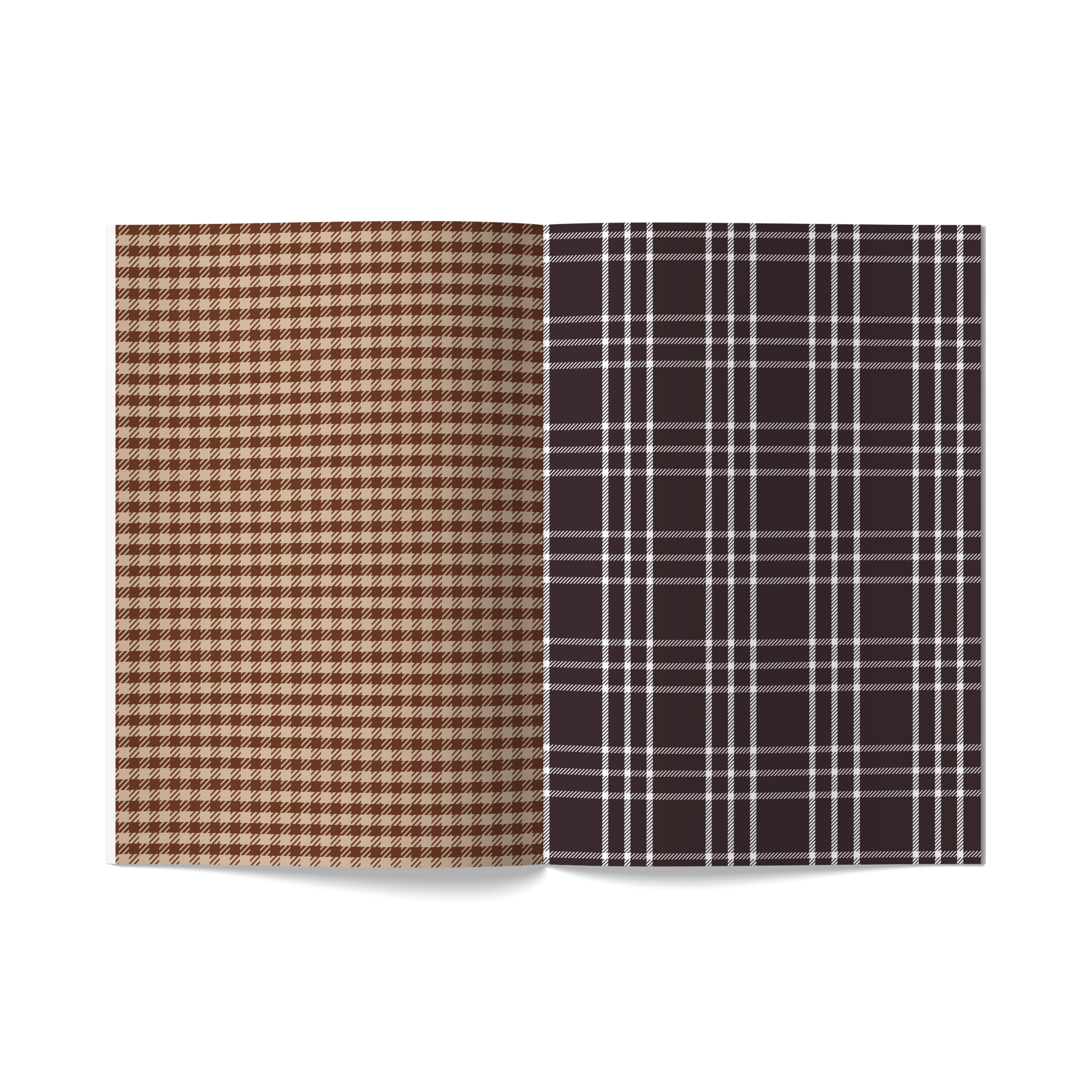 The Autumn Plaids • Scrapbooking Paper Booklet