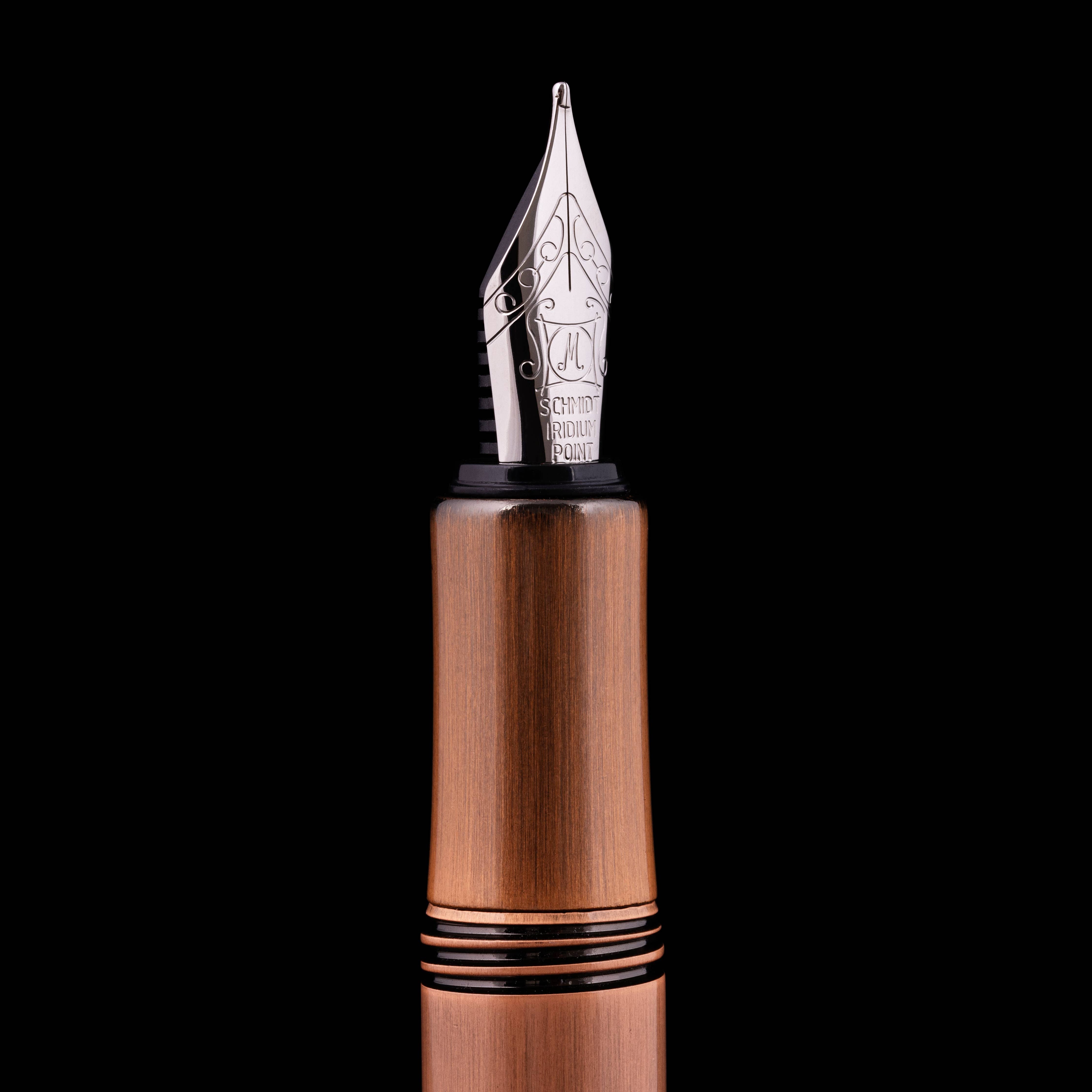Luxury EDC Copper Fountain Pen - Medium Nib