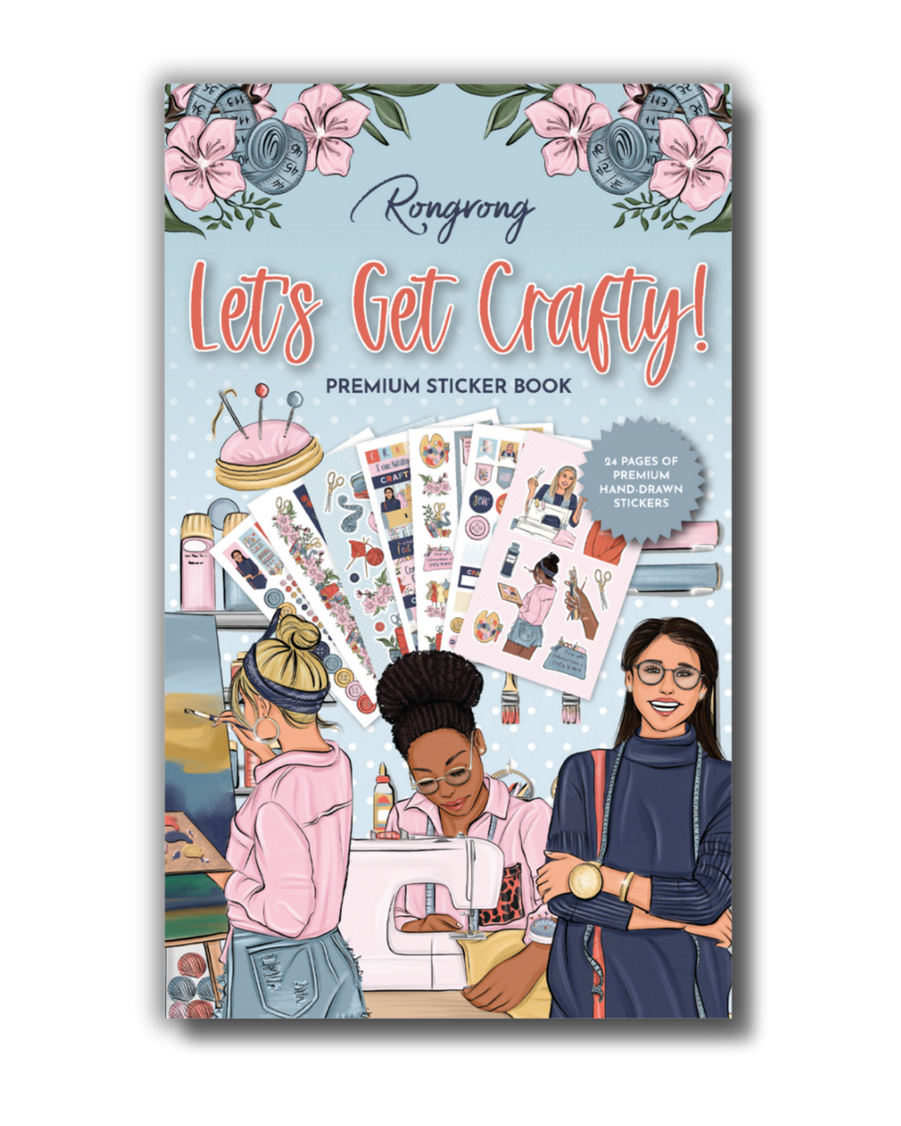 Let's Get Crafty Sticker Book