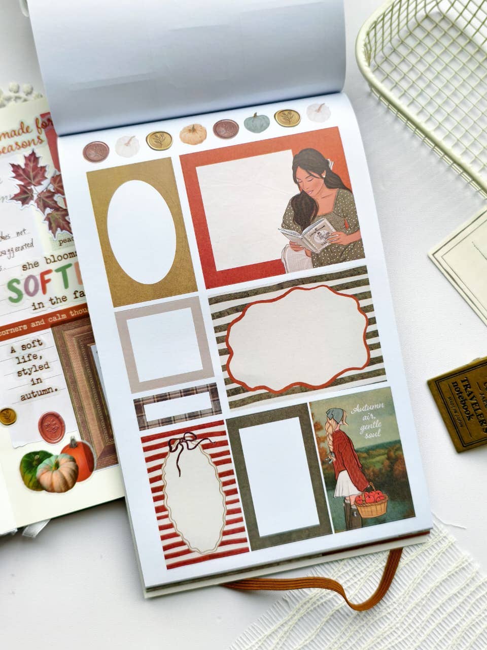 Dear Autumn Sticker Book