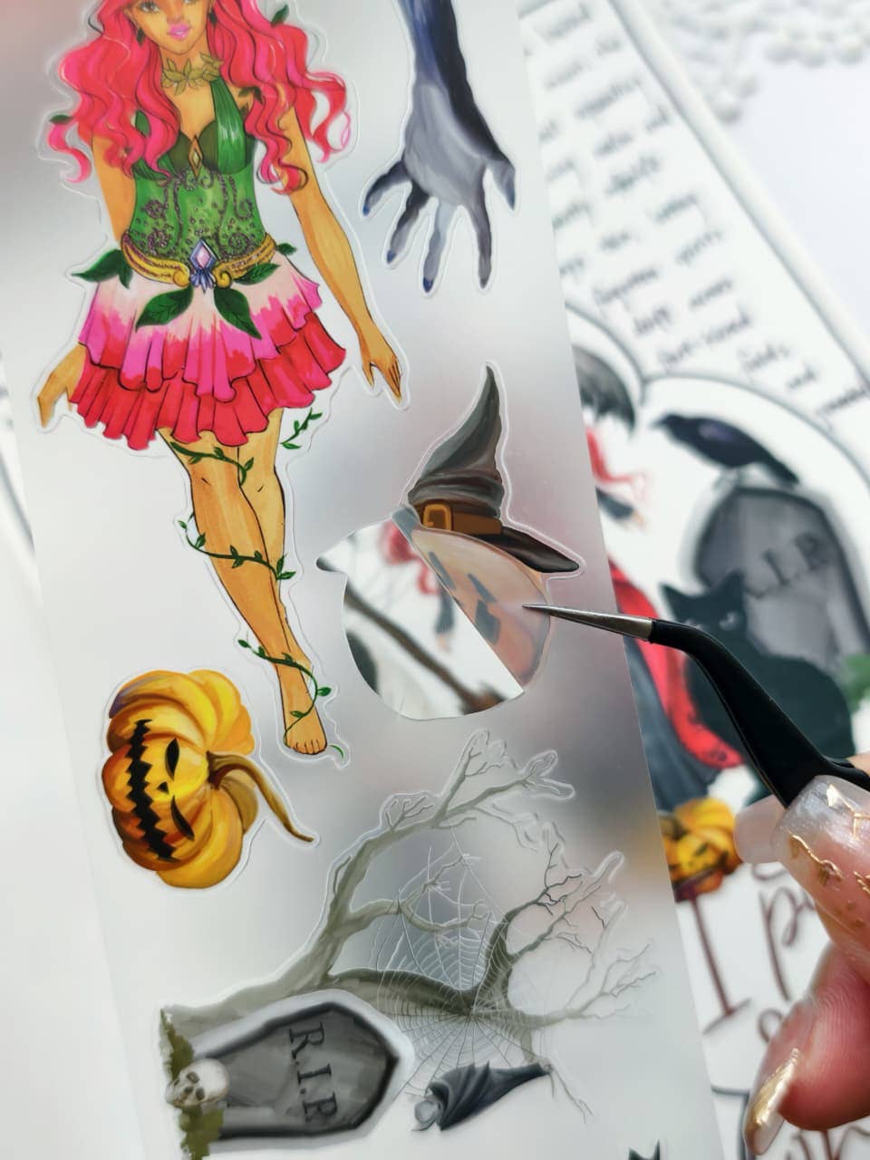 Chic Halloween Pre-cut PET Tape [3.O]