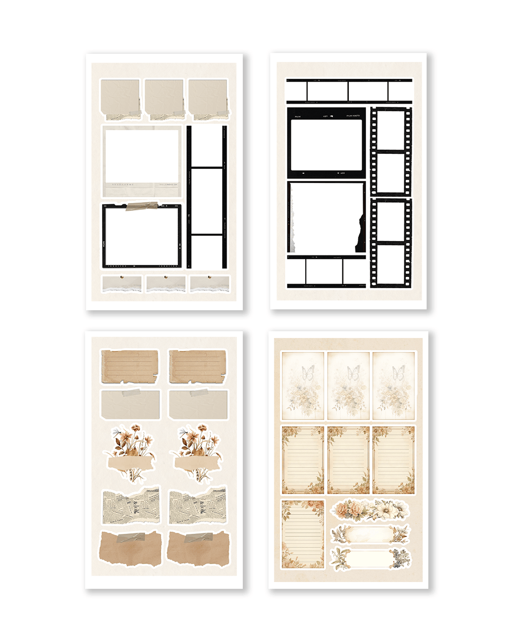 Junk Journal Sticker Book