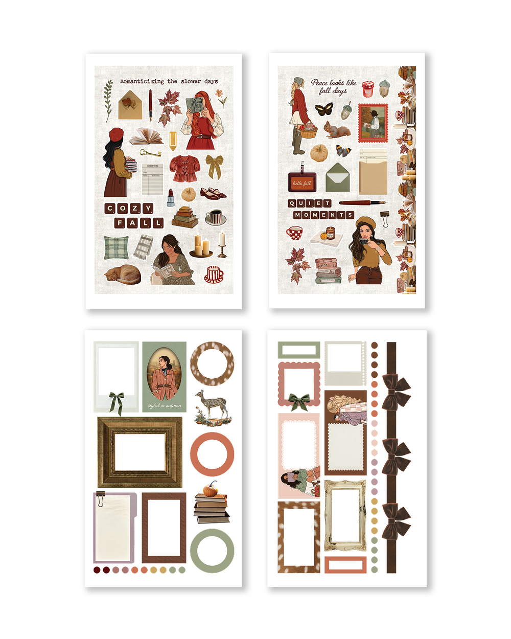 Dear Autumn Sticker Book