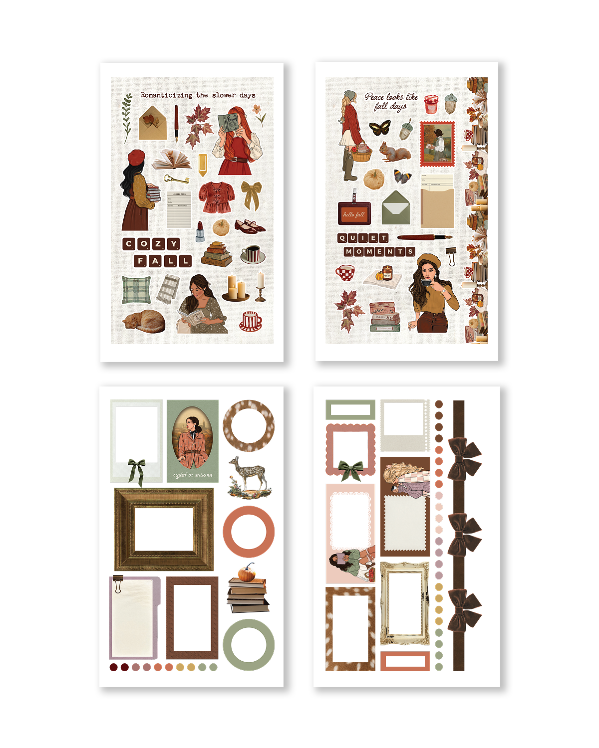Dear Autumn Sticker Book