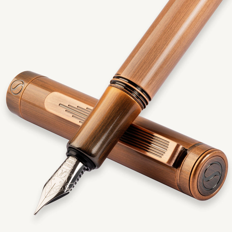Luxury EDC Copper Fountain Pen - Medium Nib