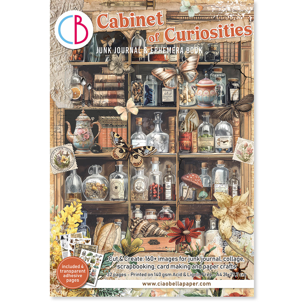 Cabinet of Curiosities Ephemera Book