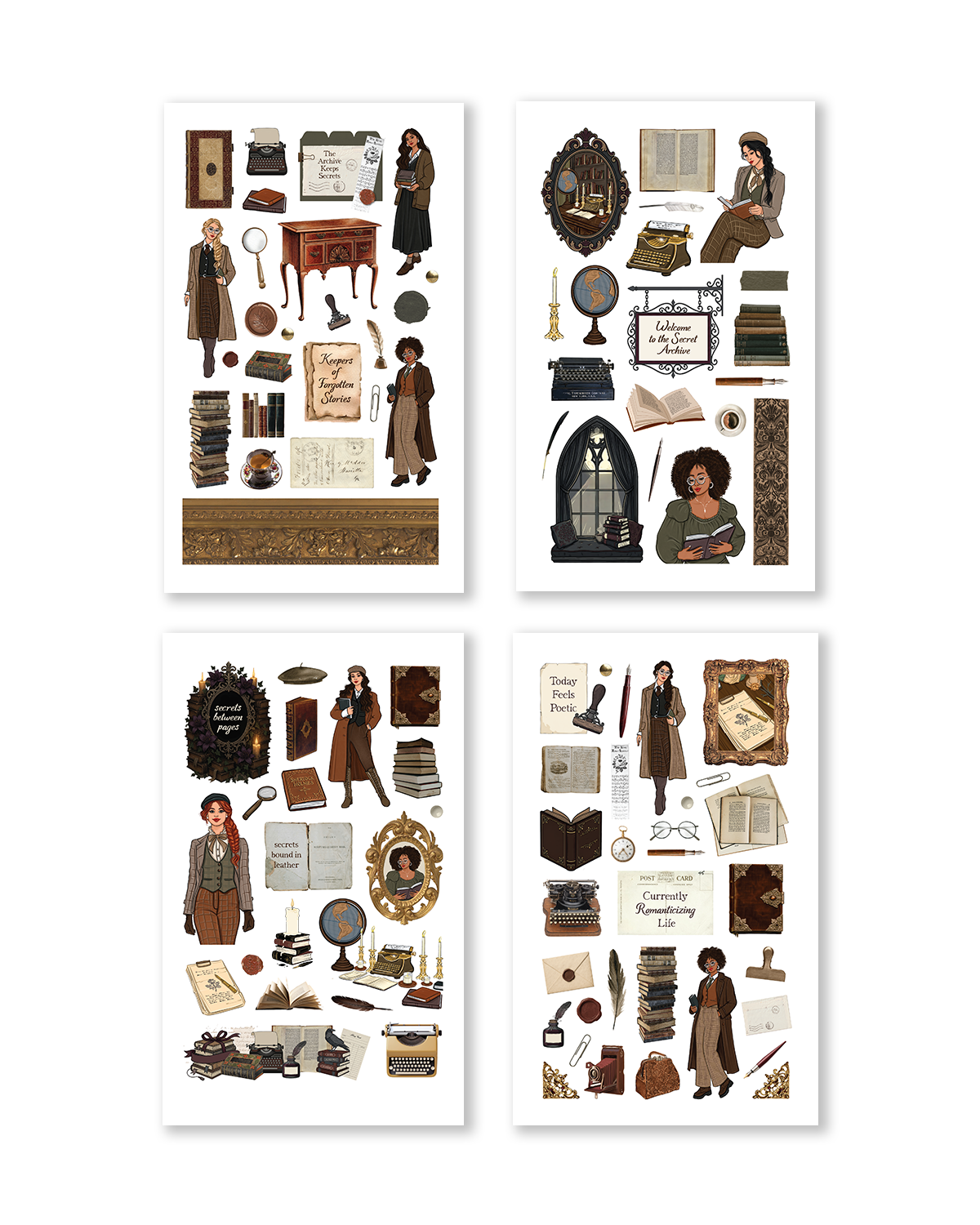 The Secret Archives Sticker Book