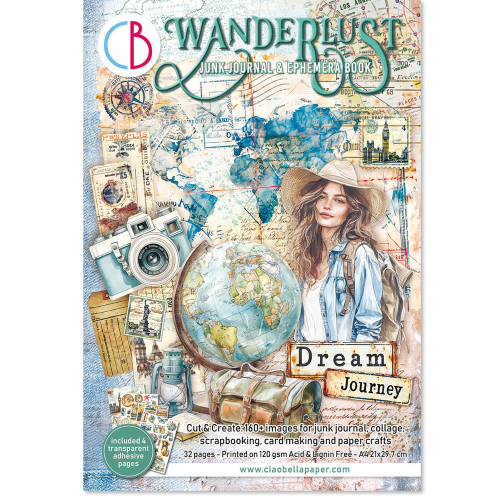 Wanderlust Ephemera Book