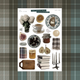 Slow Living • The Autumn Edit Sticker Sheet