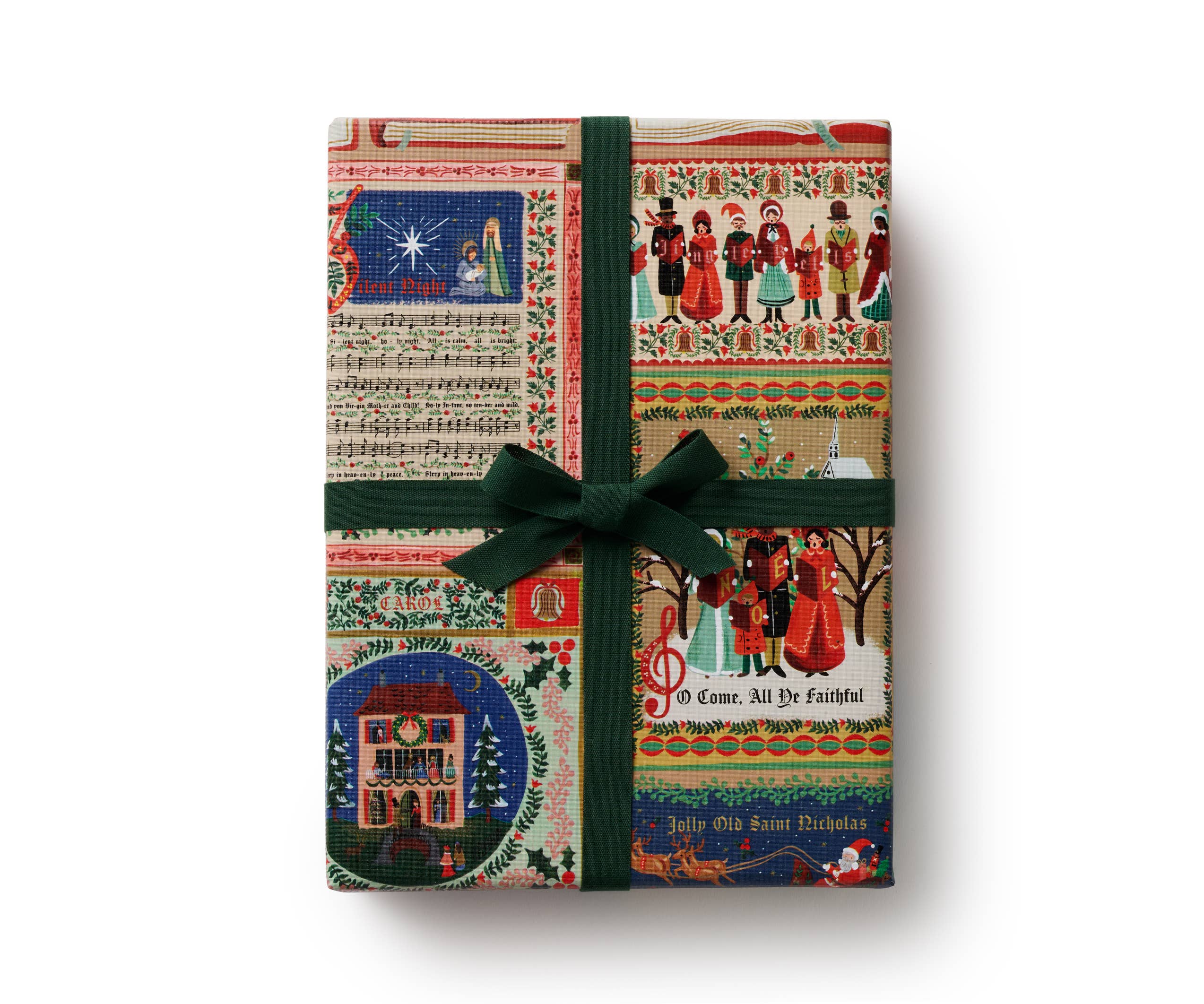 Christmas Carols Continuous Wrapping Roll - Rifle Paper Co