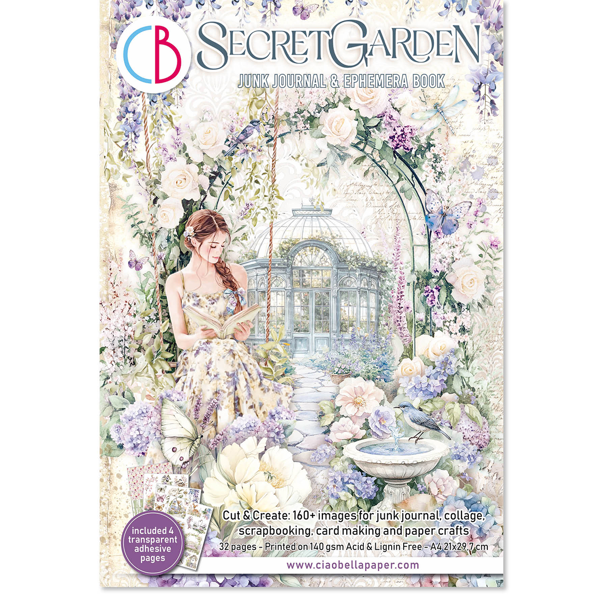 Secret Garden Ephemera Book