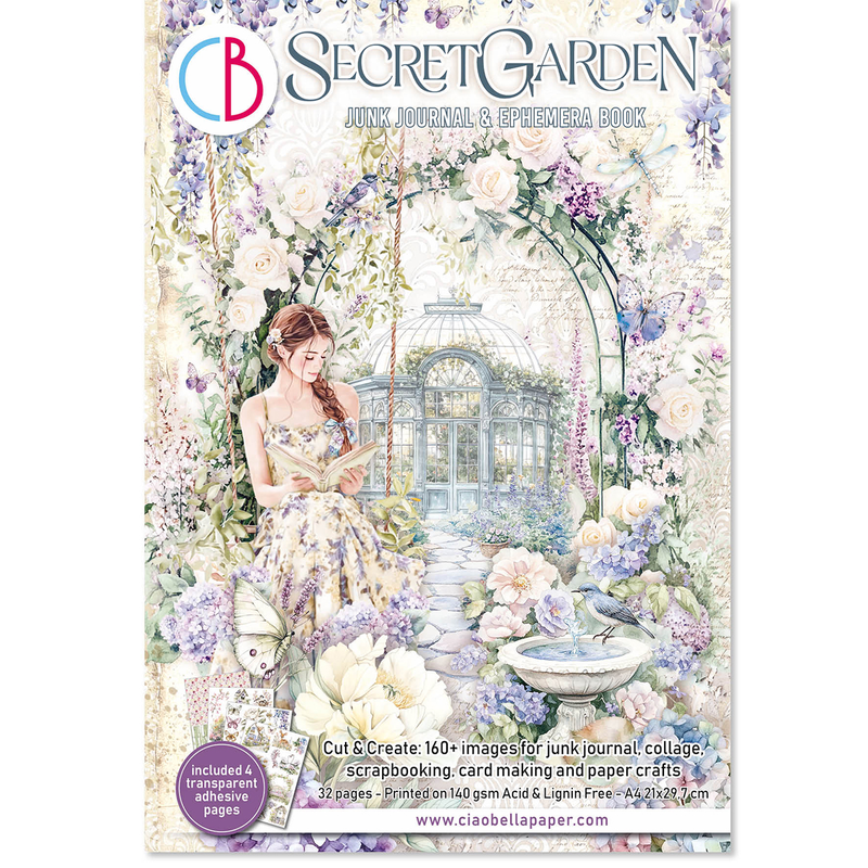 Secret Garden Ephemera Book