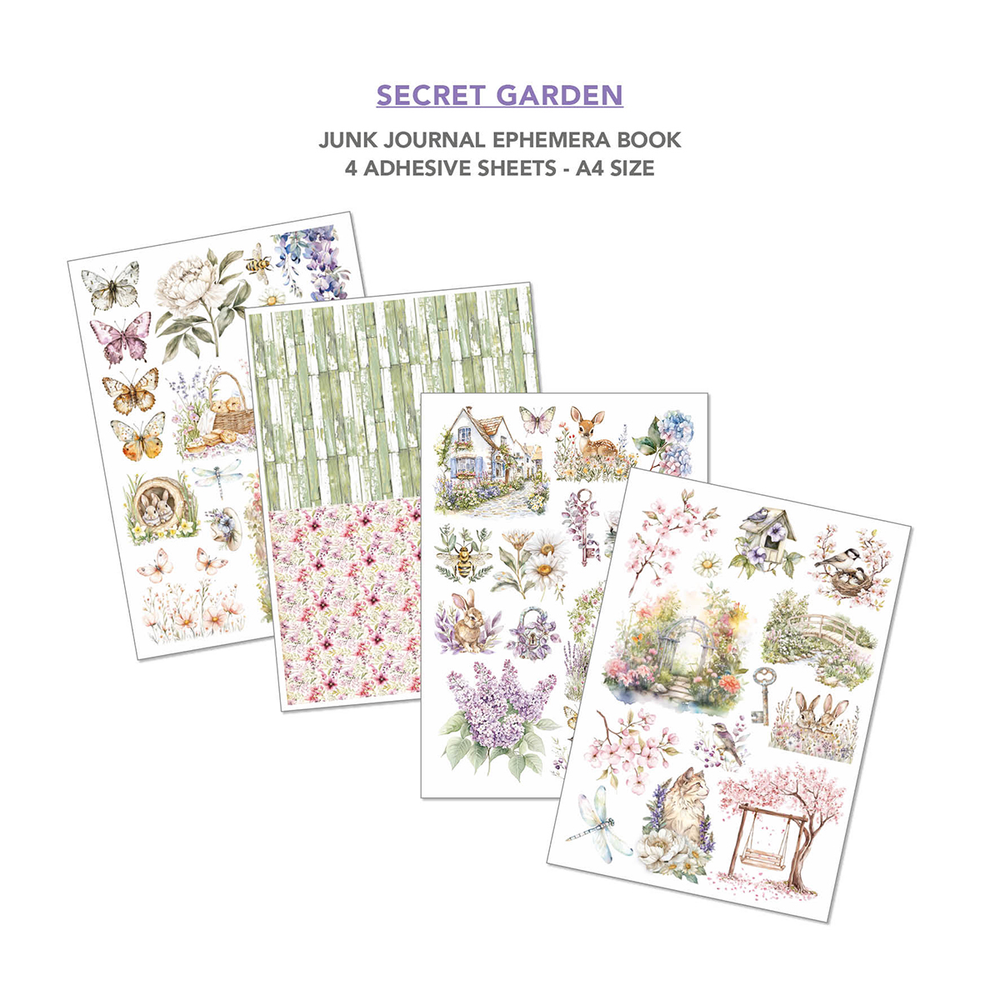 Secret Garden Ephemera Book