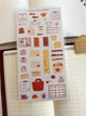 Teddy's Brain Dump & Supplies Stickers