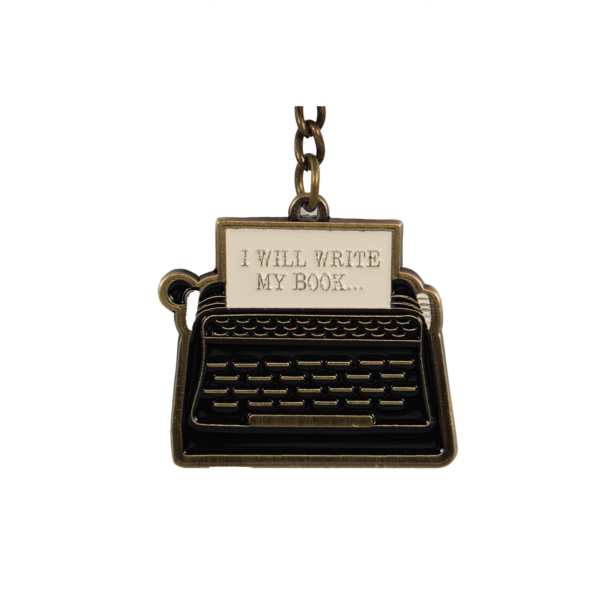 Keyring Metal - Pulteney Press (I Will Write))