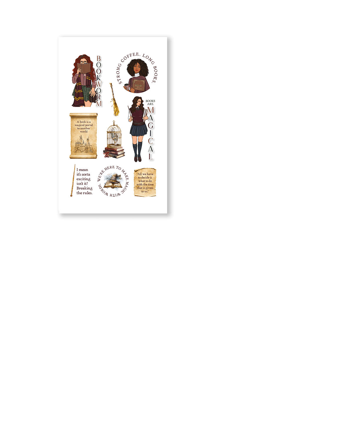 Bookworm Vol. 4 Sticker Book