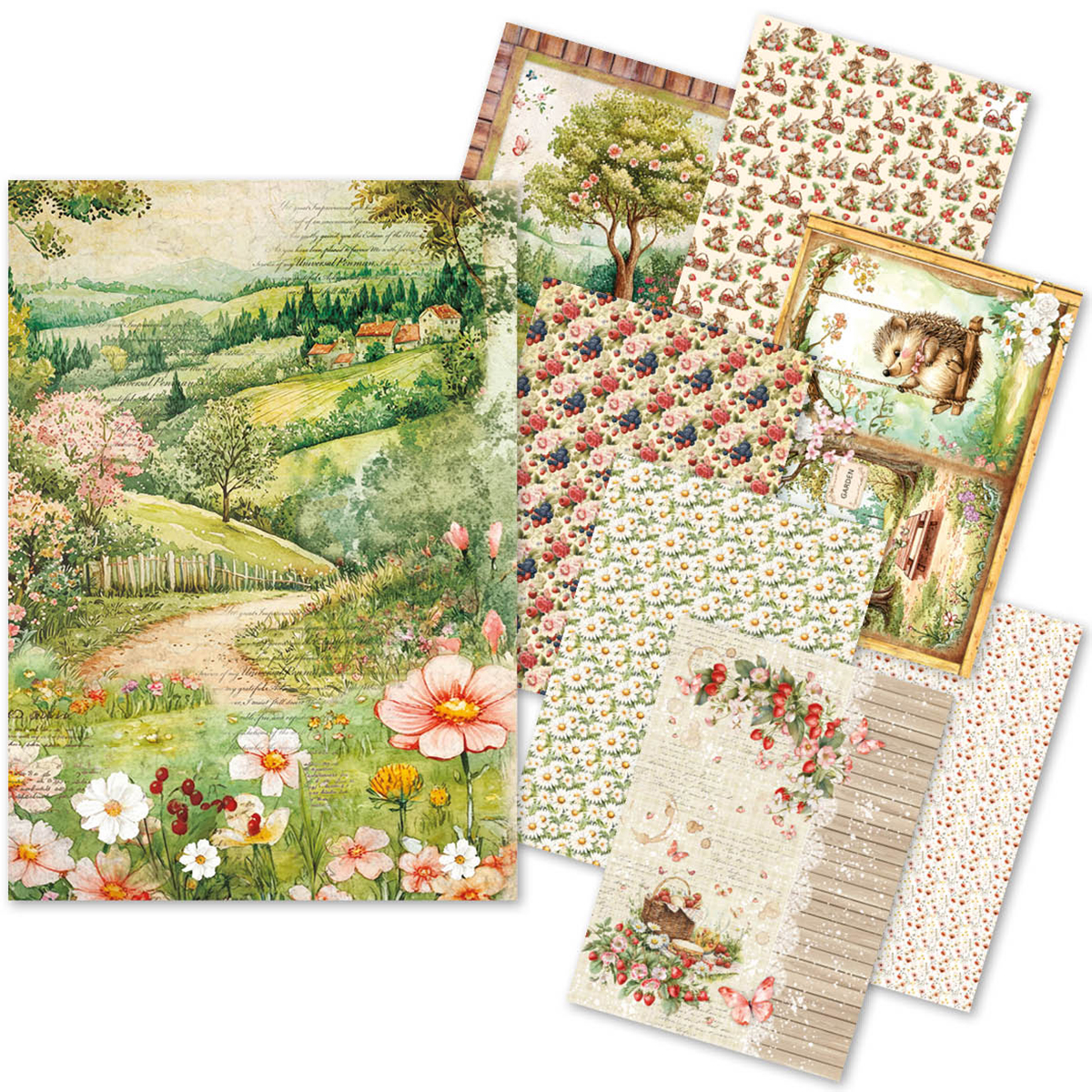 Woodland Party Rice Paper Pack