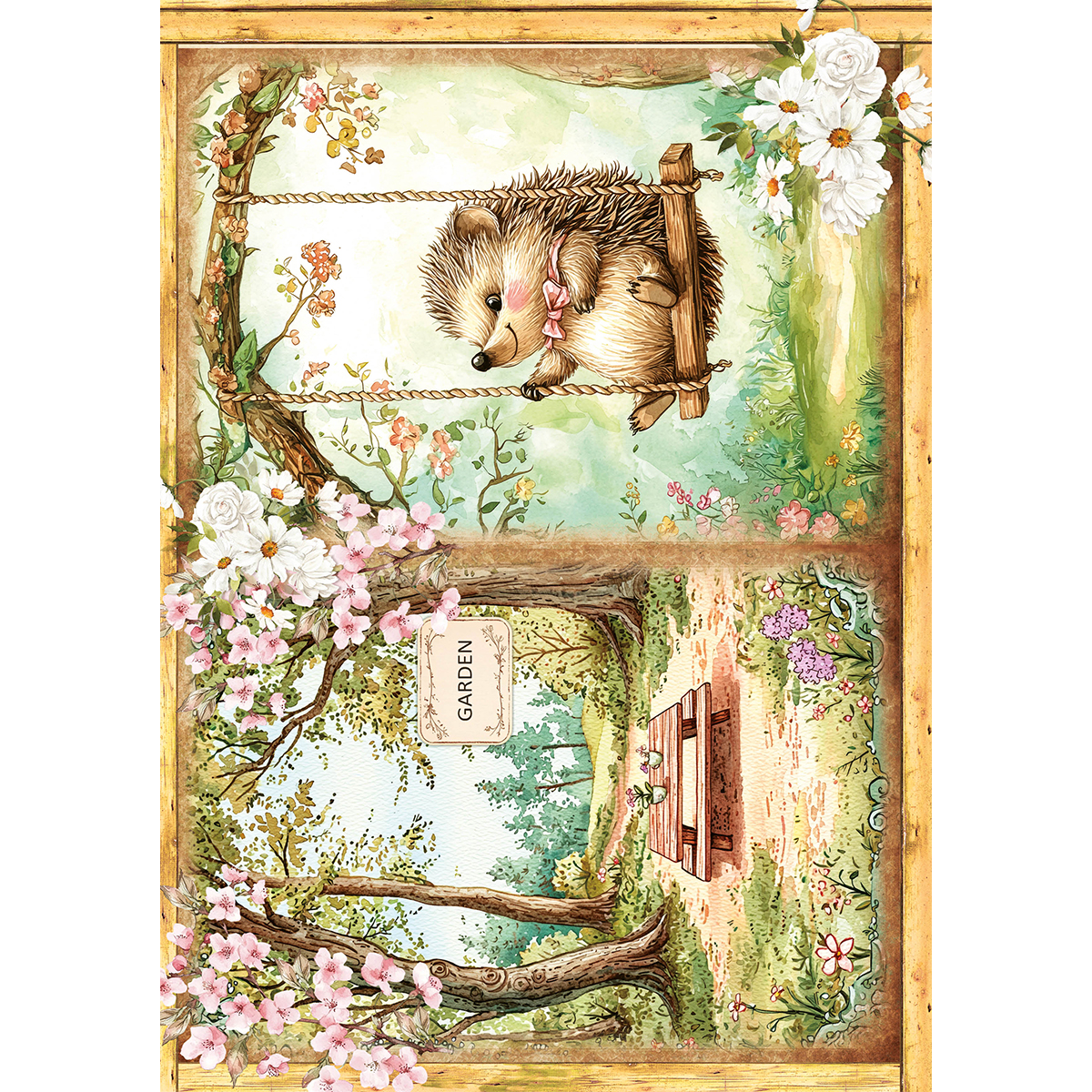 Woodland Party Rice Paper Pack