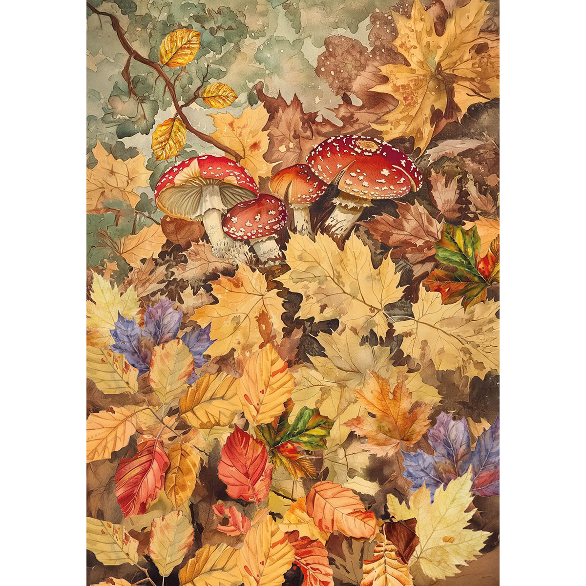 Hello Fall Rice Paper Pack — Rice Paper | CoraCreaCraf