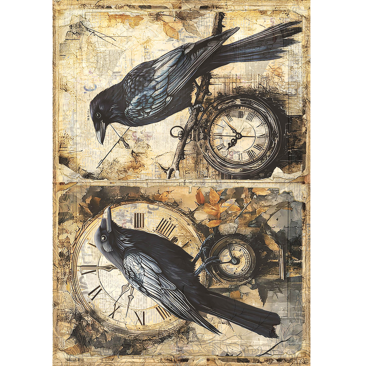 Dark Academia Rice Paper Pack