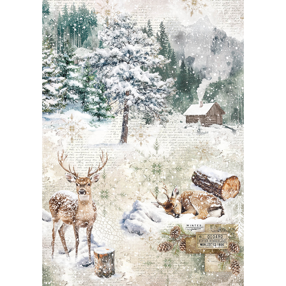 Forest Tales Rice Paper Pack — Rice Paper | CoraCreaCr