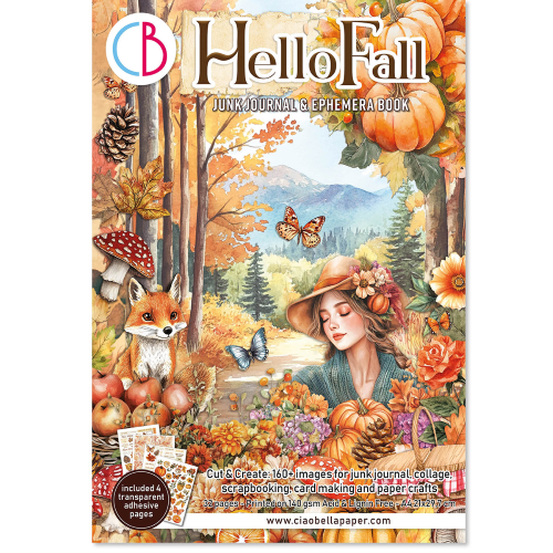 Hello Fall Ephemera Book