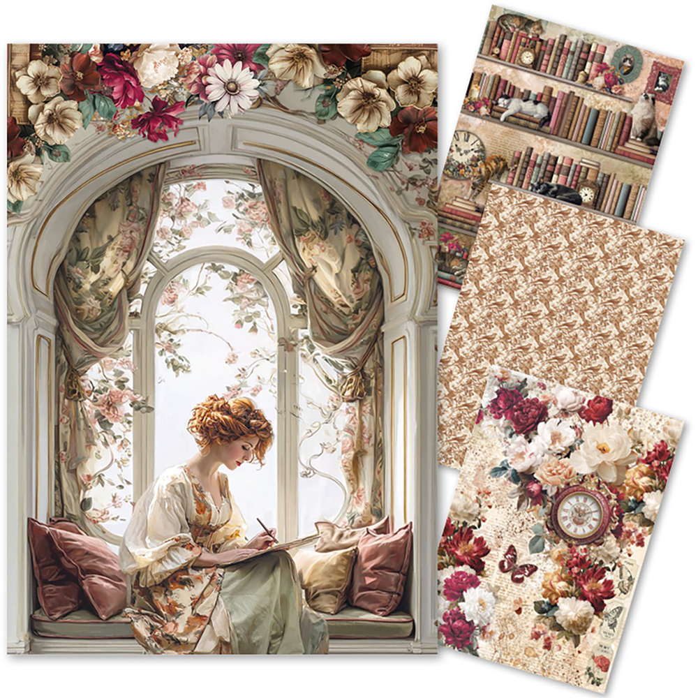 Book Lover Rice Paper Pack